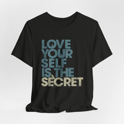 Love Yourself Is The Secret Tee Worn by Lenny Kravitz