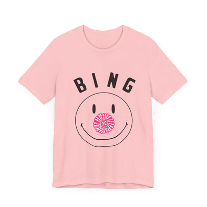 Bing Smiley Face Tee Worn by John Mayer