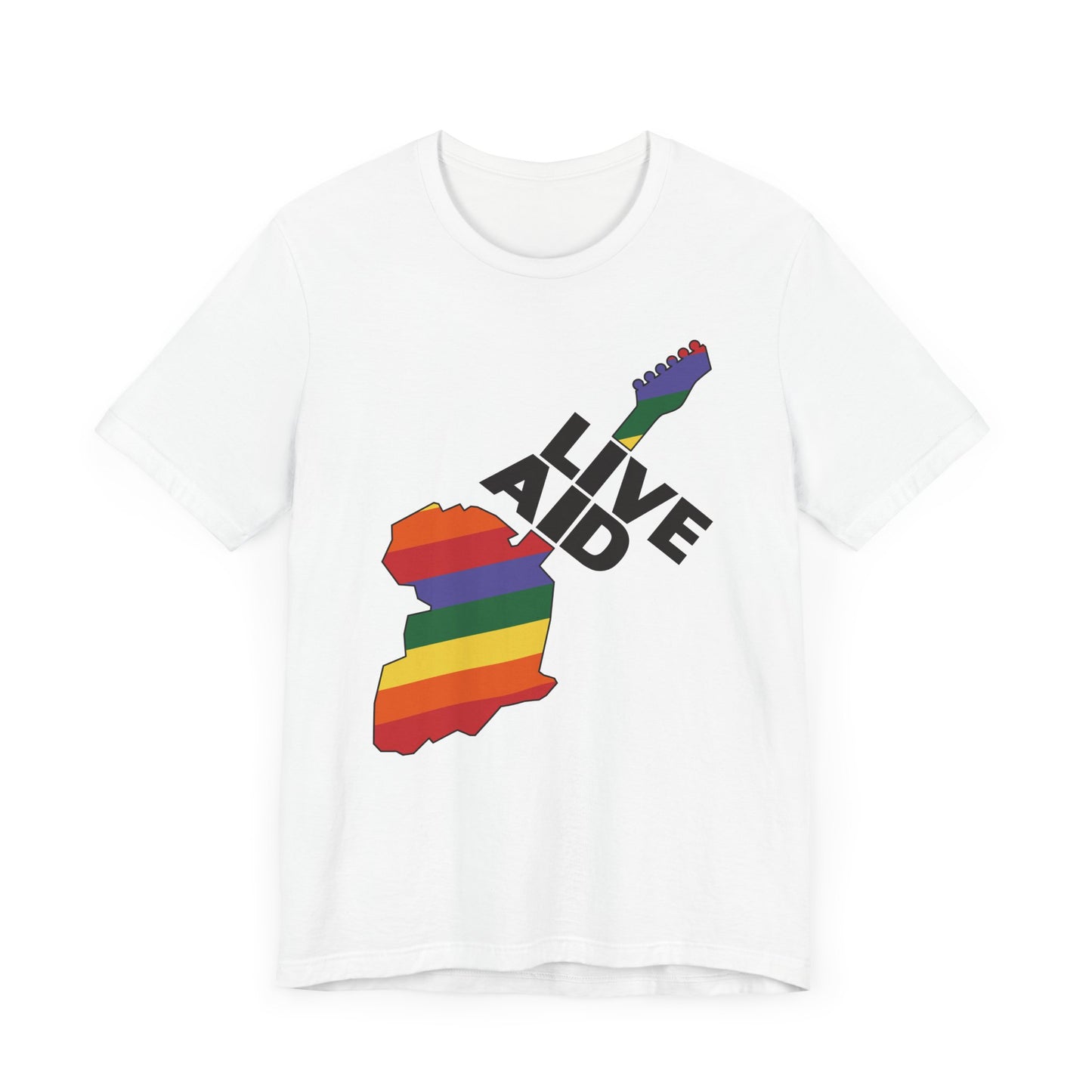 LIVE AID T‑shirt Worn by S. Mendes and H. Styles