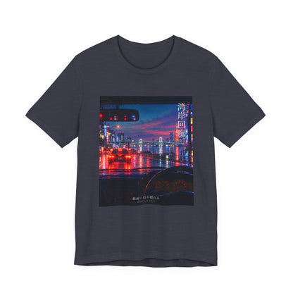 Wangan Corridor - Rain-Streaked Windshield Tee