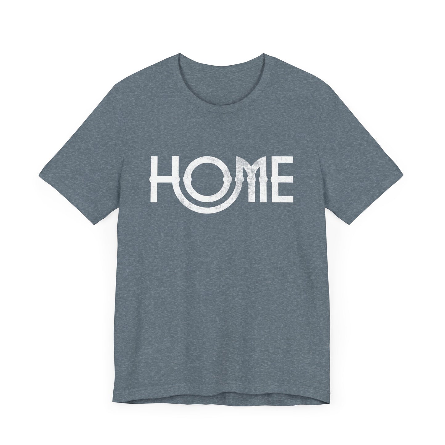 Home Tee Worn by John Lennon ( Blue Gray )