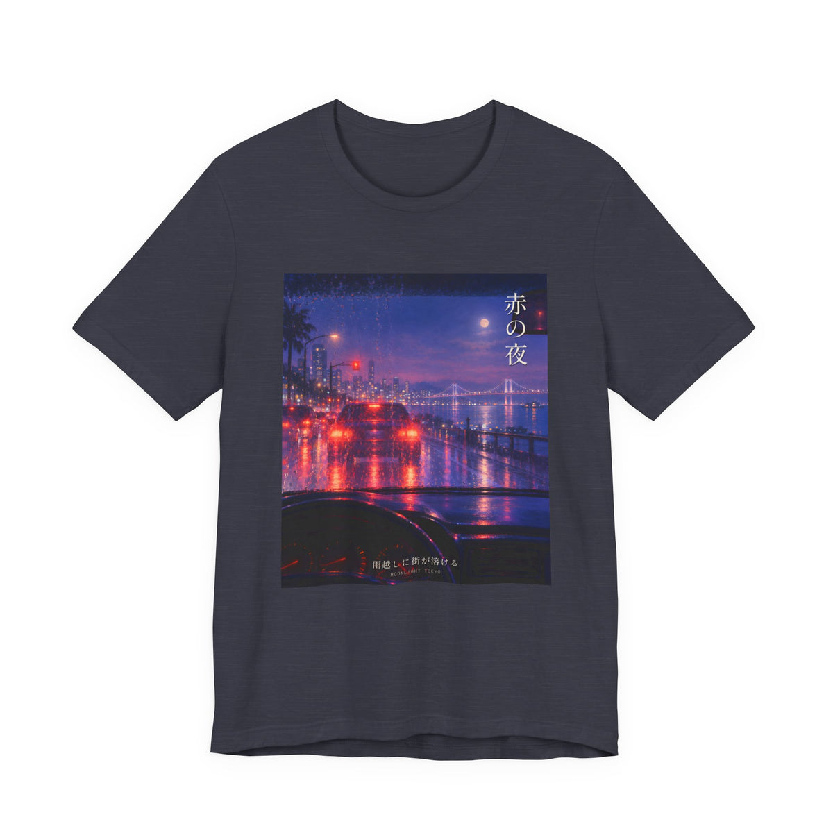 Red Light Drive - Rain-Streaked Windshield Tee