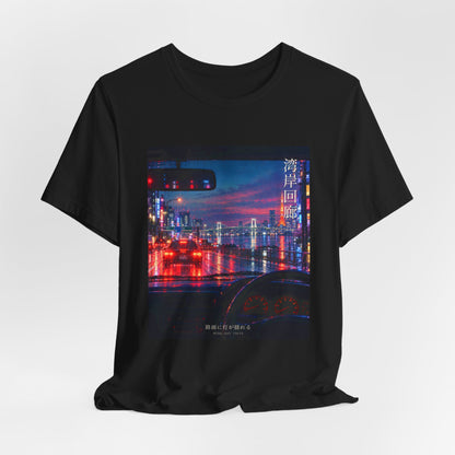 Wangan Corridor - Rain-Streaked Windshield Tee