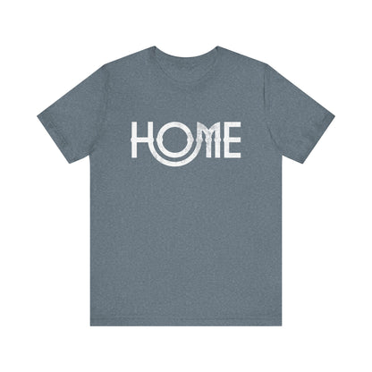 Home Tee Worn by John Lennon ( Blue Gray )