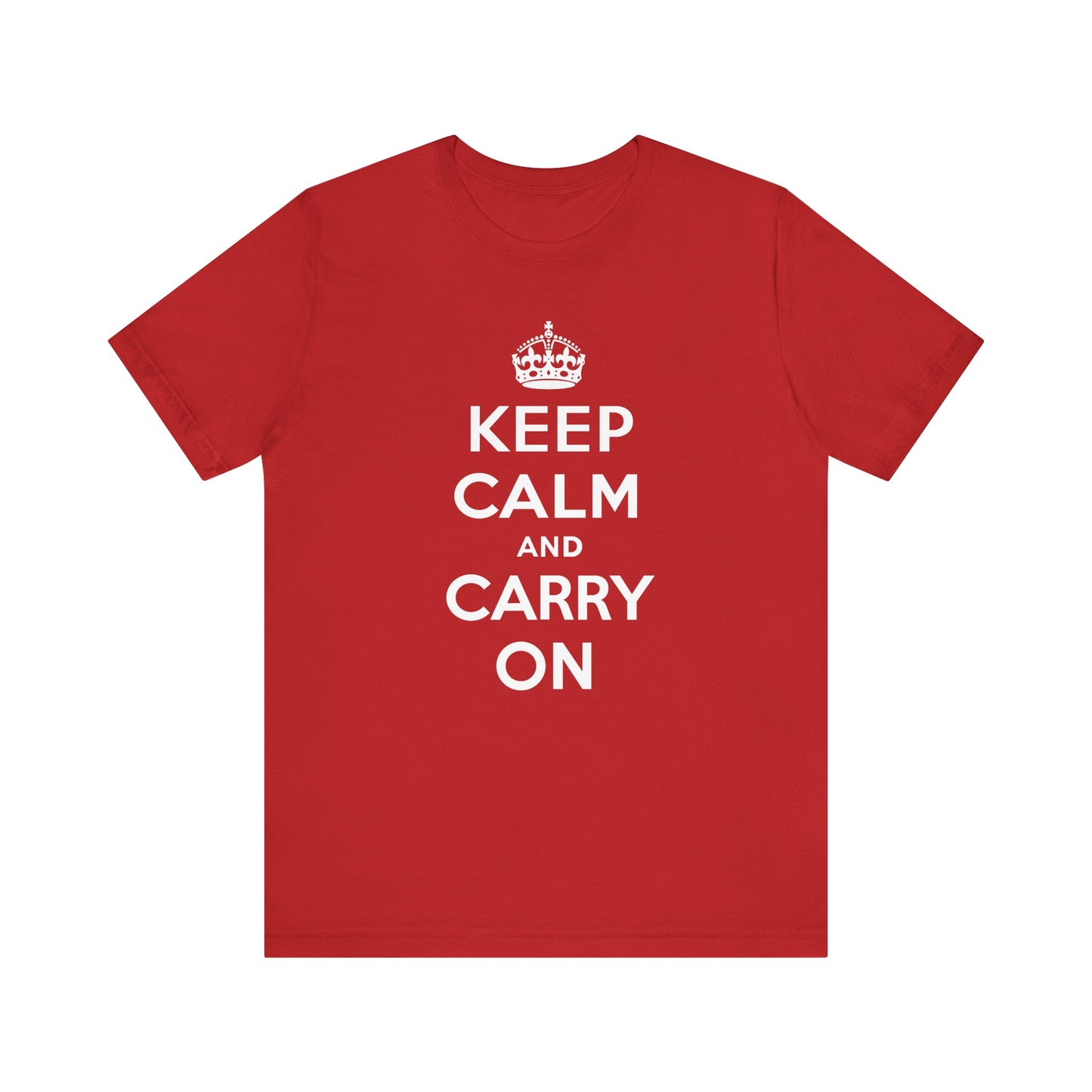 KEEP CALM AND CARRY ON T-shirt