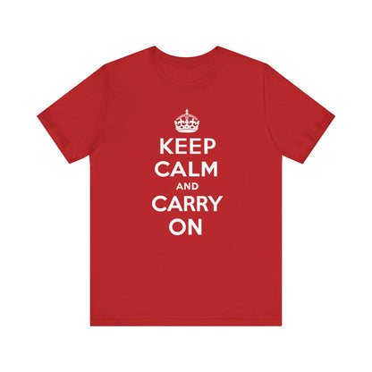 KEEP CALM AND CARRY ON T-shirt