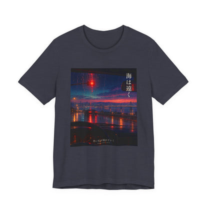 Red Light Drift - Rain-Streaked Windshield Tee
