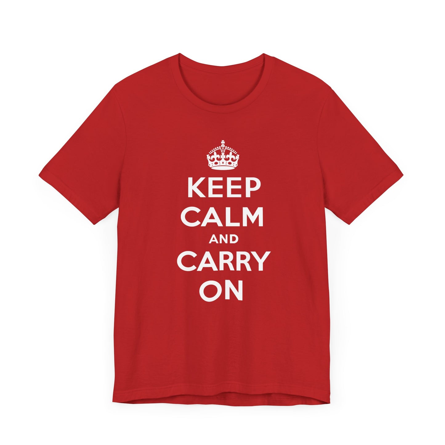 KEEP CALM AND CARRY ON T-shirt