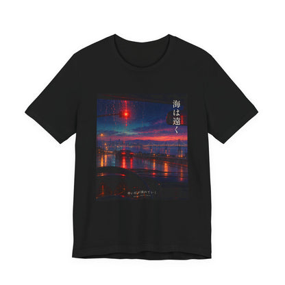 Red Light Drift - Rain-Streaked Windshield Tee