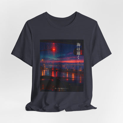 Red Light Drift - Rain-Streaked Windshield Tee