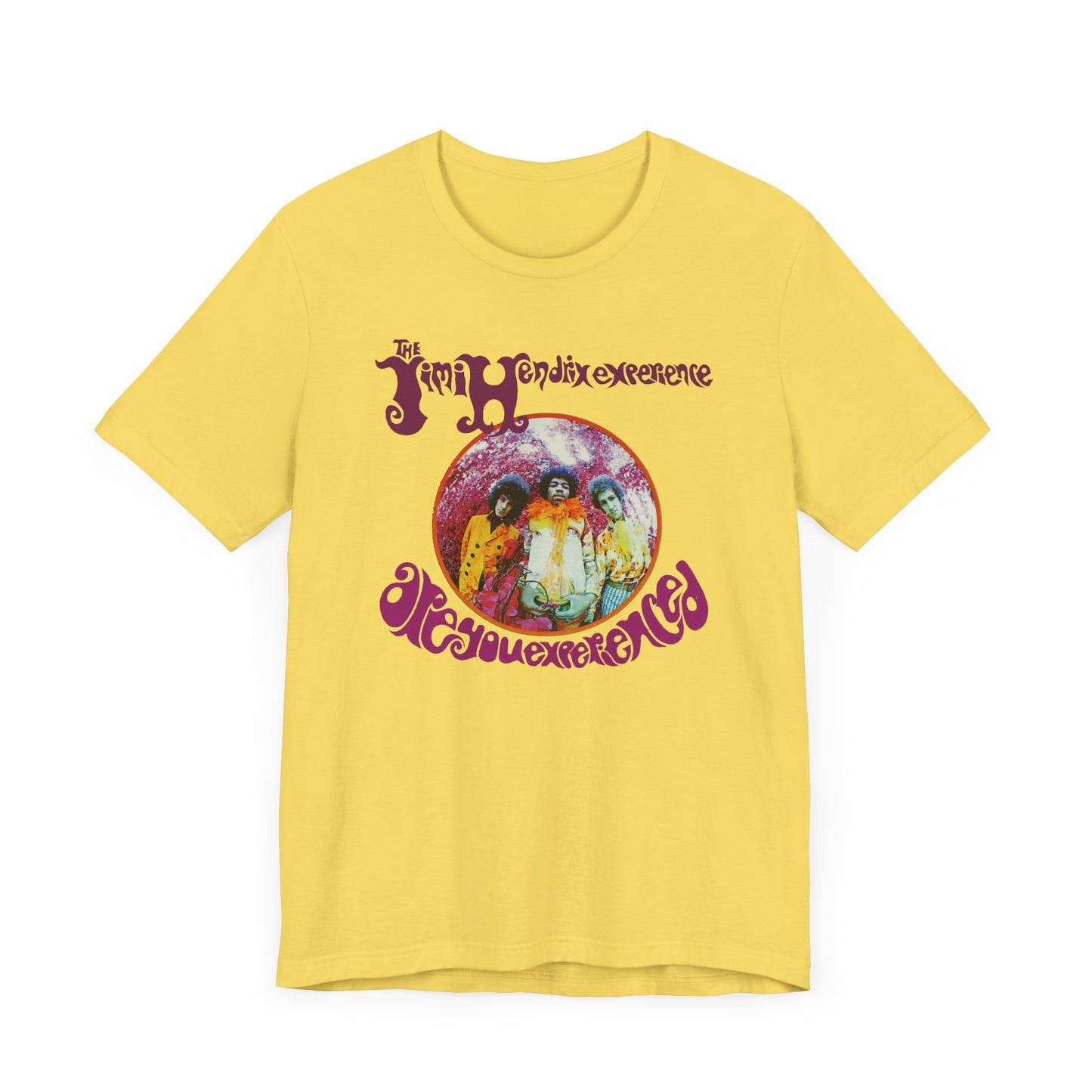 Jimi Hendrix Are You Experienced Yellow Tee