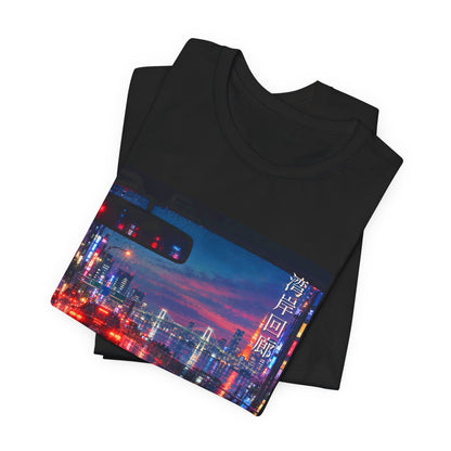Wangan Corridor - Rain-Streaked Windshield Tee
