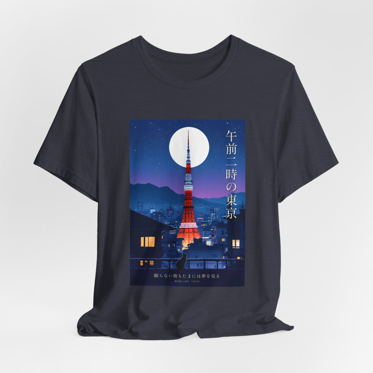 2 A.M. Tokyo Skyline Graphic Tee