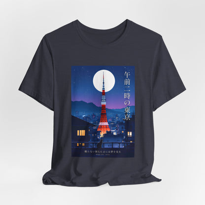 2 A.M. Tokyo Skyline Graphic Tee