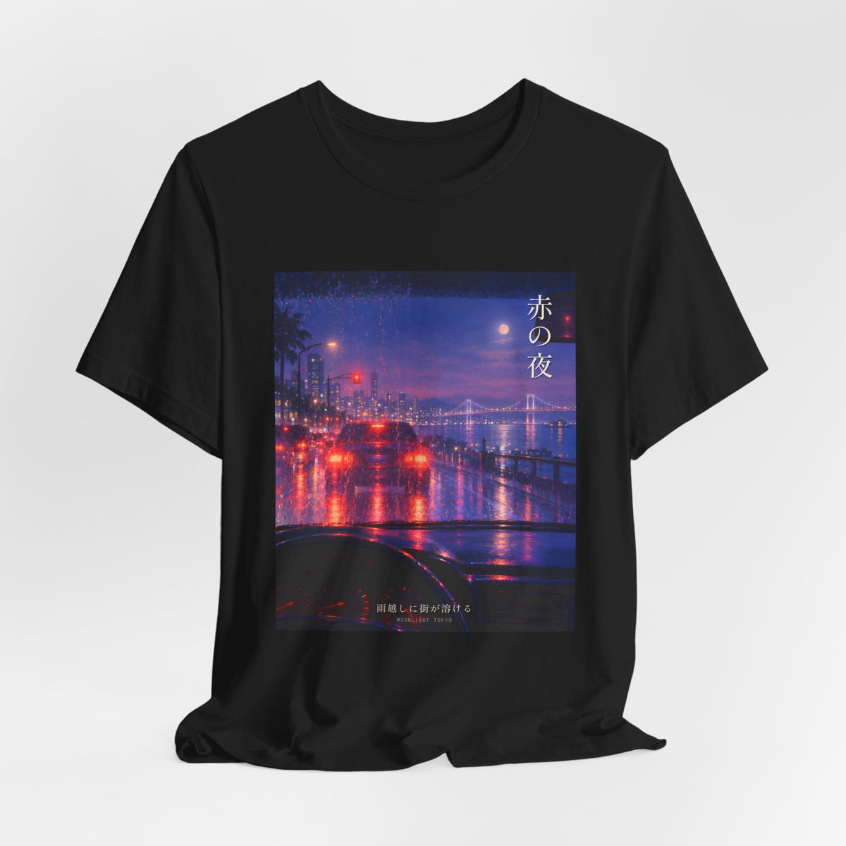 Red Light Drive - Rain-Streaked Windshield Tee