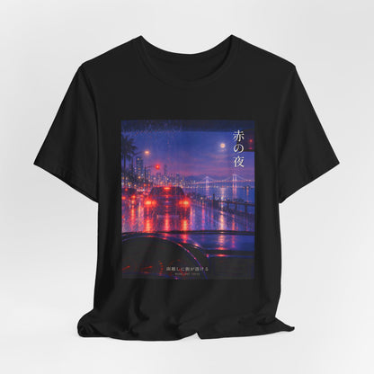 Red Light Drive - Rain-Streaked Windshield Tee