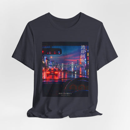 Wangan Corridor - Rain-Streaked Windshield Tee